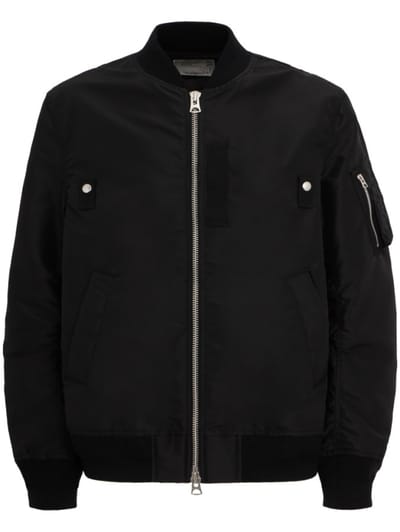 Sacai - Nylon bomber jacket with utility pocket