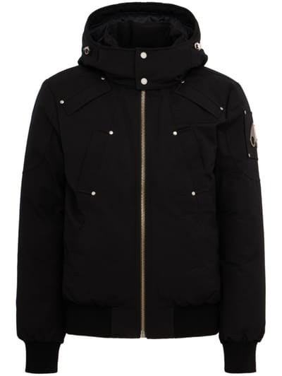 Moose Knuckles - Hooded padded bomber jacket