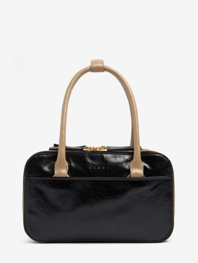 Marni - Small Bauletto leather shoulder bag