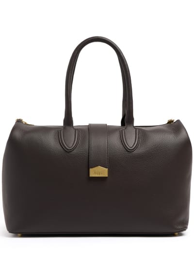 SCHELL - Large calfskin leather doctor bag