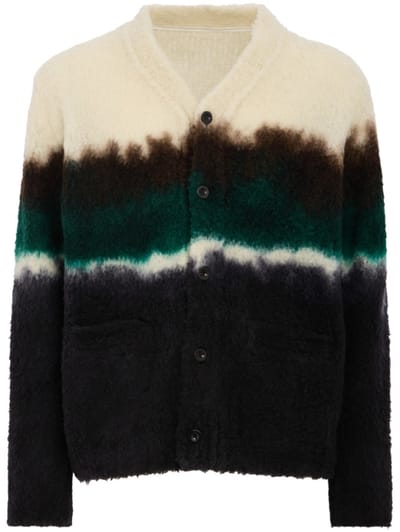 Sacai - Chusen-Dyed Knit Cardigan