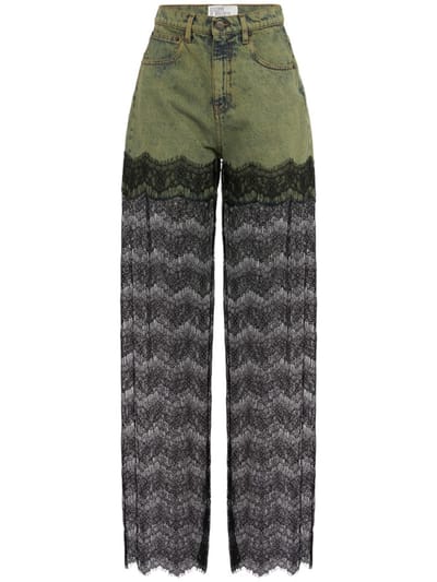 Giuseppe Di Morabito - Cotton denim wide jeans