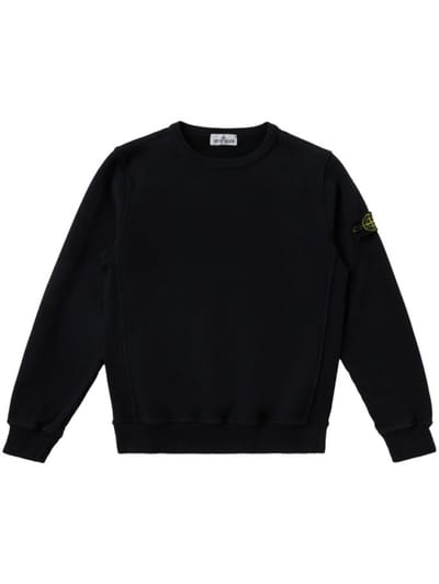 Stone Island Junior - Cotton sweatshirt