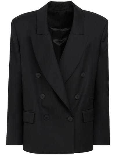 MARCELL PUSTUL - Double-breasted blazer with flap pockets