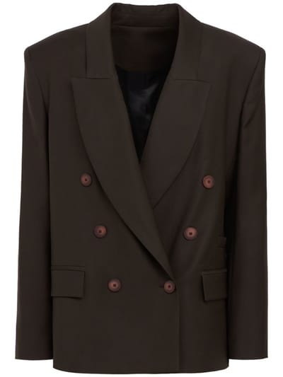 MARCELL PUSTUL - Double-breasted blazer with flap pockets