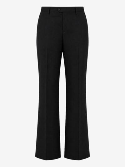 ANIPS - Merino wool flared pants 