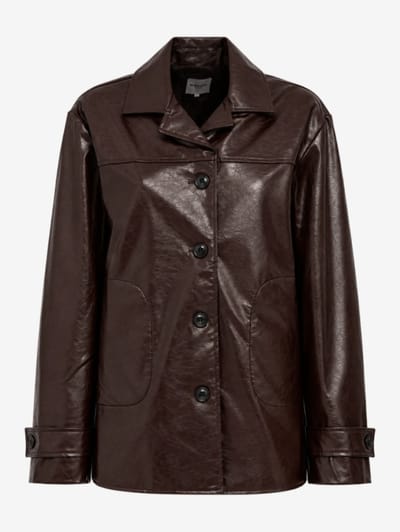 LA PISCINE - fAUX PATENT LEATHER