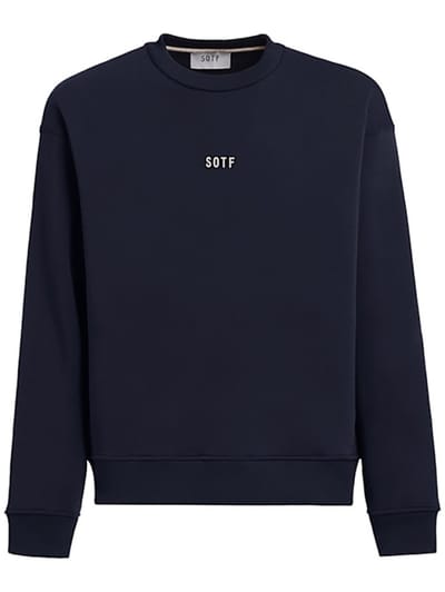 SOTF - Cotton crewneck sweatshirt with logo