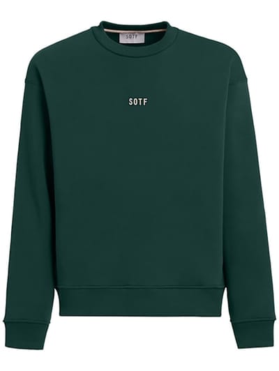 SOTF - Cotton crewneck sweatshirt with logo