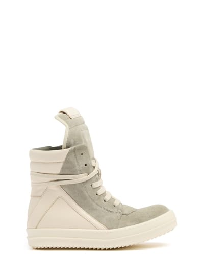 Rick Owens - Geobasket suede high-top sneakers