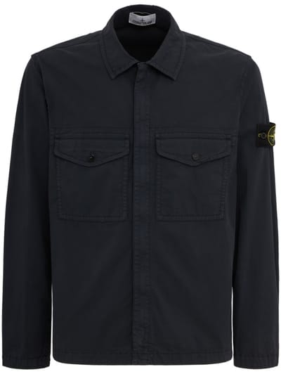 Stone Island - Overshirt with flap pockets