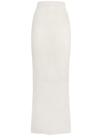 Giuseppe Di Morabito - Floral jacquard maxi skirt