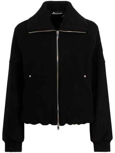 Moose Knuckles - Padded wool-blend bomber jacket
