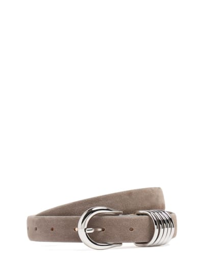 Déhanche - Calfskin belt with loop details