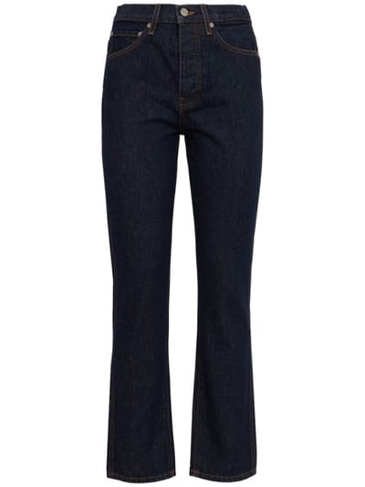Khaite - Straight-leg cotton denim jeans