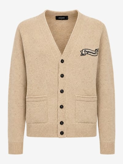 Dsquared2 - Knop Yarn Cardigan