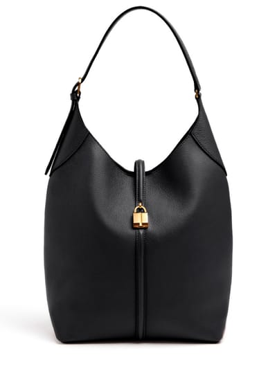 DeMellier - Leather shoulder bag with lock