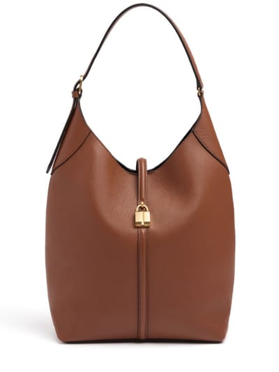 DeMellier - Leather shoulder bag with lock