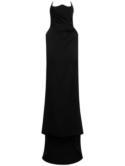 Giuseppe Di Morabito - Draped long corset dress