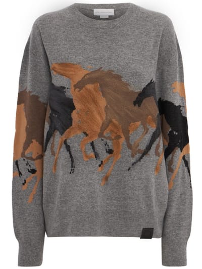 Stella McCartney - Virgin wool jacquard sweater