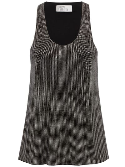 Giuseppe Di Morabito - Metallic mesh top