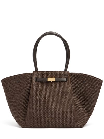 DeMellier - New York raffia-effect tote bag