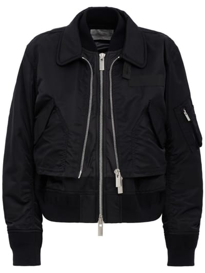 Sacai - Nylon Twill Blouson