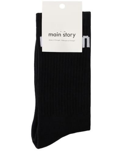Main Story - Organic cotton blend long socks