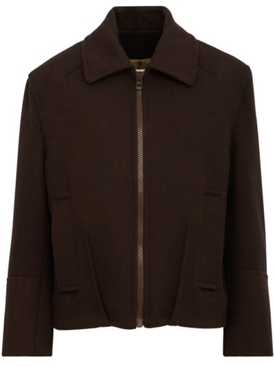 CRUNA - Oversized zipped jacket