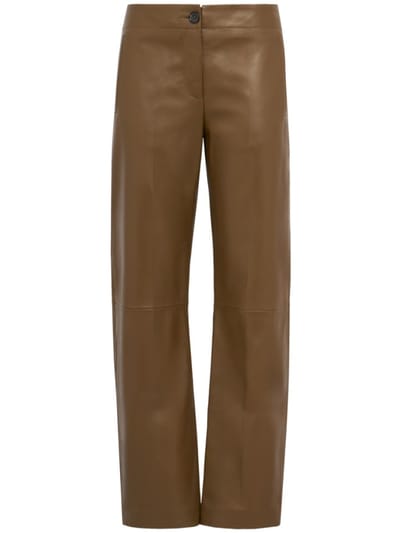 Khaite - Lambskin leather pants
