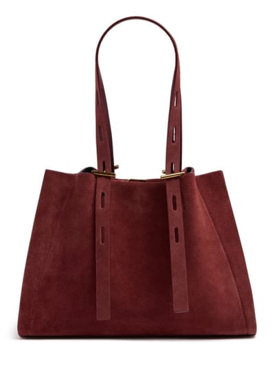 Minobossi - Paulina suede shoulder bag