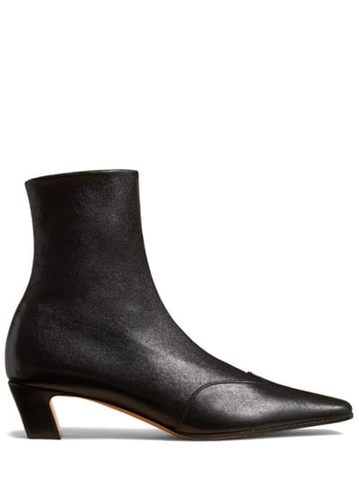 Khaite - Nevada lambskin ankle boots
