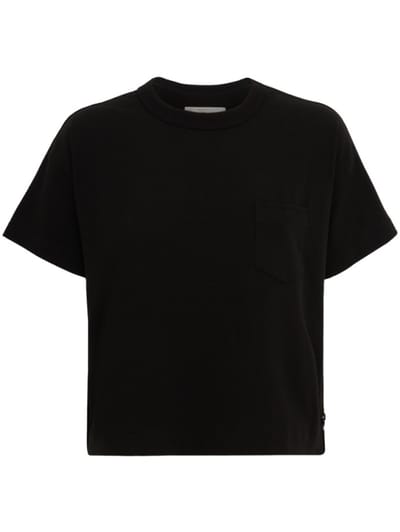 Sacai - Cotton jersey pocket T-shirt