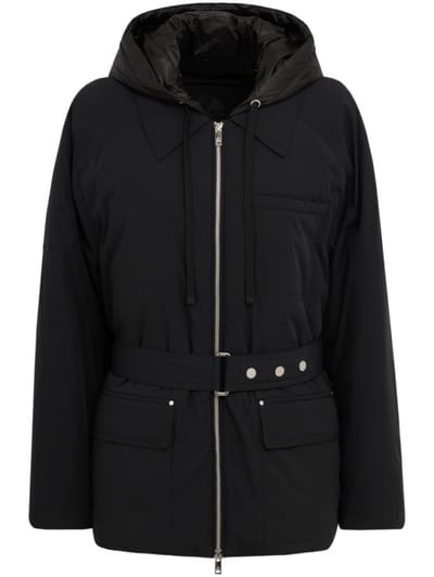 Moose Knuckles - Belted nylon down jacket