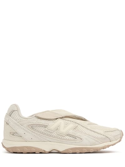 New Balance - Calfskin slip-on sneakers
