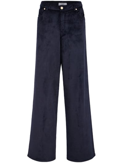 CRUNA - Wide leg mid rise pants