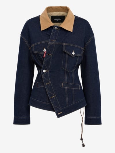 Dsquared2 - Wrap Over Jean Jacket