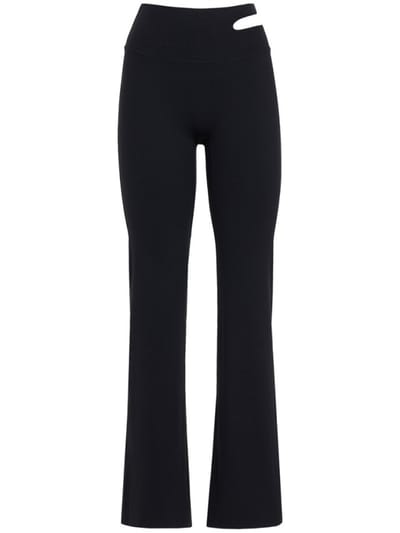 Nike - Flared leggings with cut-out