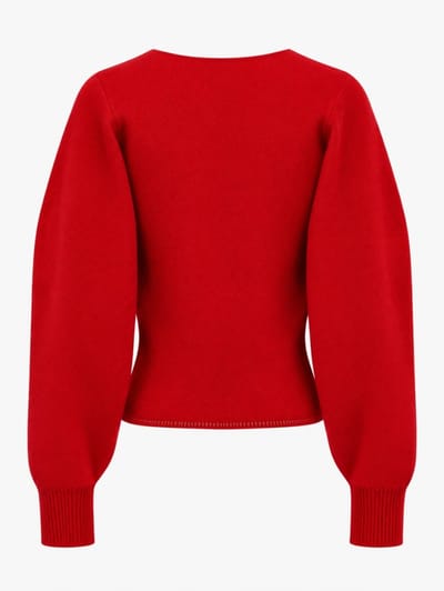 Jacquemus: Cardigan Tempo en laine et cachemire