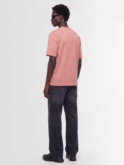 Stone Island: T-shirt en coton avec écusson logo