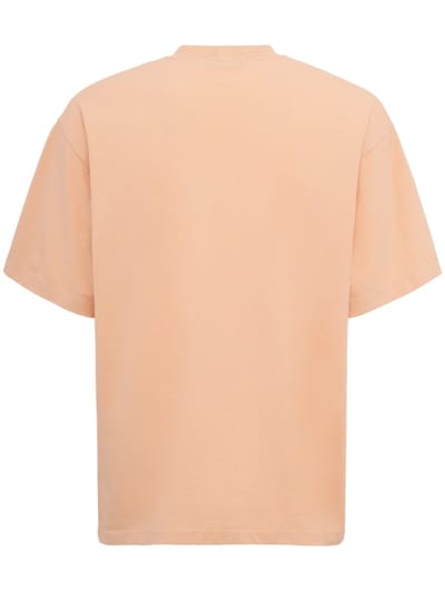Stone Island: 纯棉徽标贴饰T恤