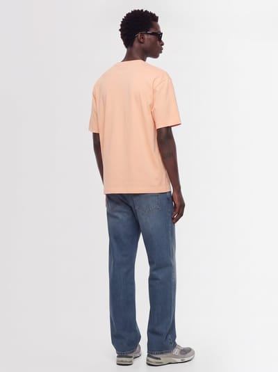 Stone Island: 纯棉徽标贴饰T恤