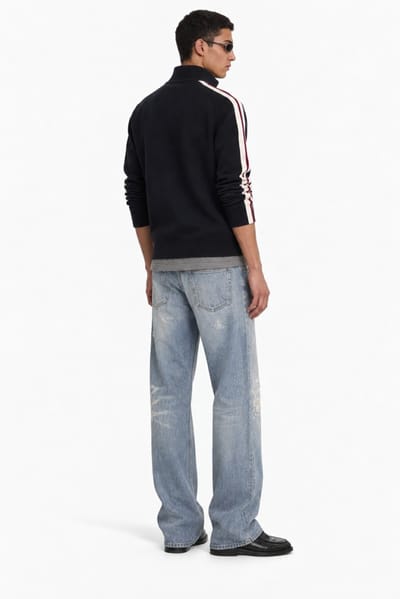 Dsquared2: Zipped Turtleneck zip jacket
