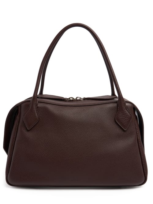 Minobossi: Adele Bauletto leather shoulder bag