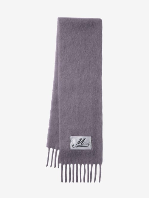 Marni: Brushed alpaca scarf