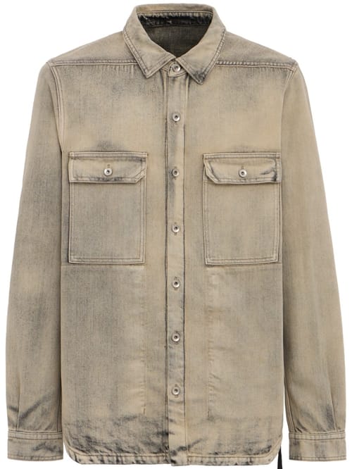 Rick Owens DRKSHDW: Denim outershirt