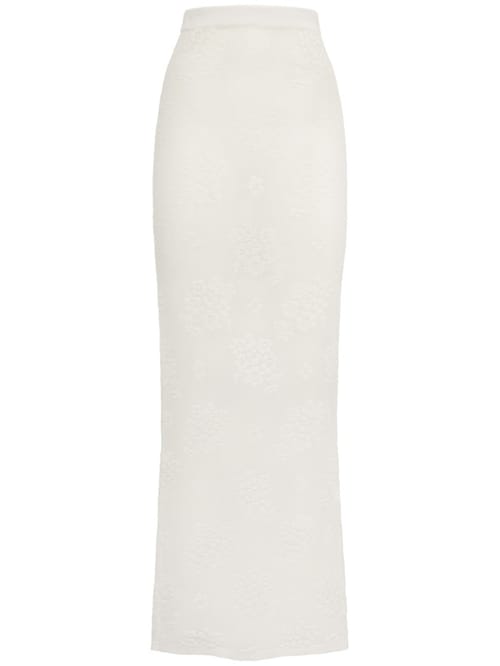 Giuseppe Di Morabito: Falda larga en jacquard floral