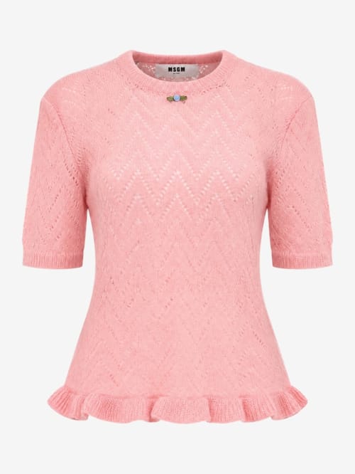 MSGM: Knit top
