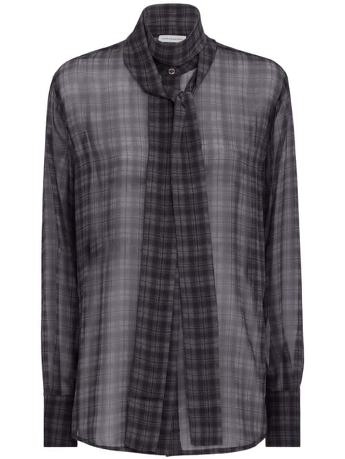 7 For All Mankind: L/S Bow Shirt