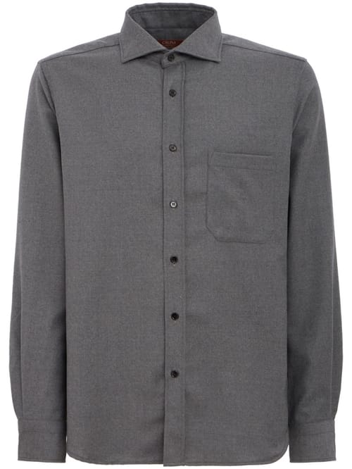 CRUNA: Oversized fit Italian collar Long sleeve